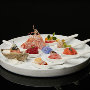 Selezione crudité dello chef