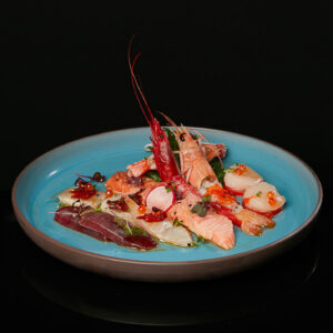 Sashimi scottato